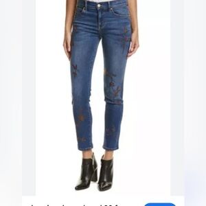 Level 99‎ embroider Jean